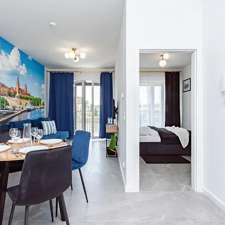 Apartly - Bulvar Z Widokiem Na Odrę# Balkon Szczecin