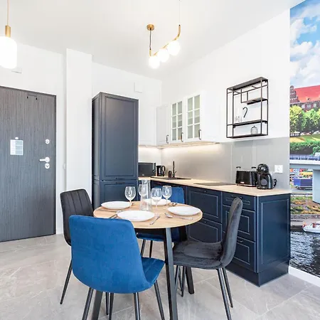 Apartly - Bulvar Z Widokiem Na Odrę# Balkon