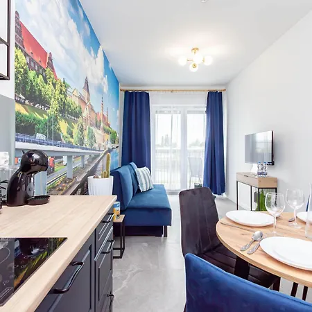 Apartly - Bulvar Z Widokiem Na Odrę# Balkon Szczecin